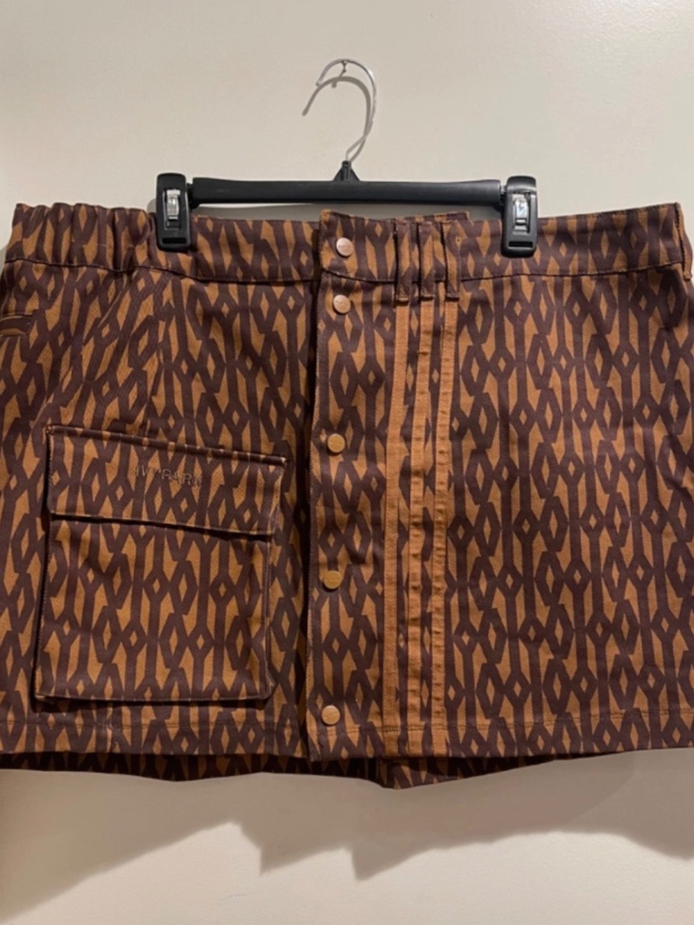 NWT Adidas x Ivy Park Monogram Track Mini Skirt Size 2X